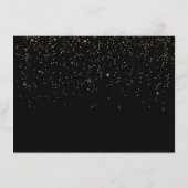 まばたき美しいメイクアップ証明書ギフト金ゴールドブラック (裏面)