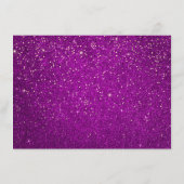 まばたき金ゴールドマゼンタピンクメイクアップ証明書ギフト (裏面)