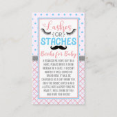 「まばたき」とモダンいう男女のパーティー エンクロージャーカード (正面)