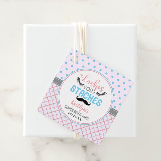 「まばたき」とモダンいう男女のパーティー フェイバータグ (インサイチュ)