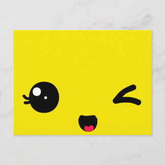 まばたき ポストカード