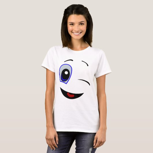 まばたき Tシャツ (正面フル)