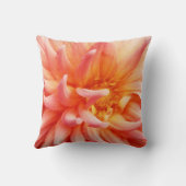 まばゆいダリアフラワー クッション (裏面)