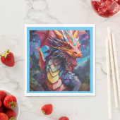 まばゆいドラゴン スタンダードランチョンナプキン (インサイチュ)