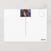 まばゆいドラゴン ポストカード (裏面)