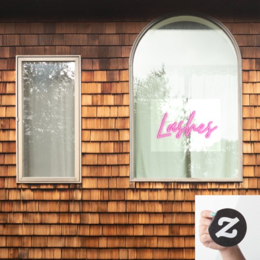 まばゆいネオン標識スタイルが離れない ウィンドウサイン (ホームウィンドウ)