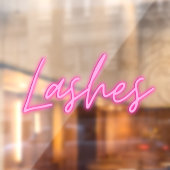 まばゆいネオン標識スタイルが離れない ウィンドウサイン (シート2)