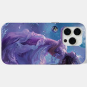 まばゆいロマンチックな地球の天使 Case-Mate iPhoneケース (裏面 (横))