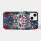 まばゆい禅ロータス iPhoneケース (裏面横)