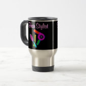 まばゆい美容師ティーとギフト トラベルマグ (正面左)