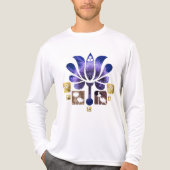 まばゆい花のファッション トライブレンドＴシャツ (正面)
