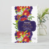 まばゆい花招待状 招待状 (スタンド正面)