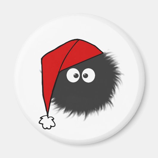 まばゆい虫のクリスマス マグネット (正面)