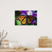 まばゆい蝶のポスター ポスター (キッチン)