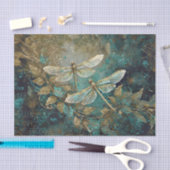 まばゆい踊りドラゴンフライ，ゴッサマーウィングス 薄葉紙 (クラフト)