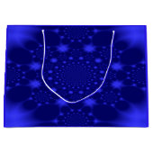 まばゆい青 ラージペーパーバッグ (正面)