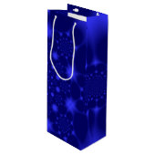 まばゆい青 ワインギフトバッグ (正面アングル)