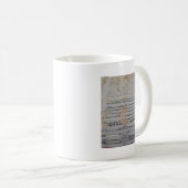 まばゆい飾ダイヤモンドチェーンアートワークジュエリー コーヒーマグカップ (正面右)