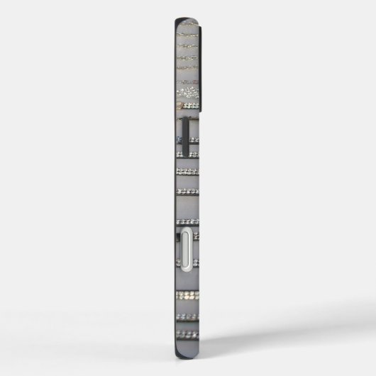 まばゆい飾ダイヤモンドチェーンアートワークジュエリー Case-Mate iPhoneケース (裏面 / 右)