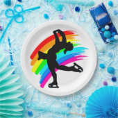まぶしいスケーター ペーパープレート (パーティー)