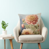 まぶしいダリア クッション (椅子)