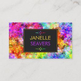 まぶしいチャクラの色 名刺