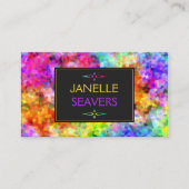 まぶしいチャクラの色 名刺 (正面)