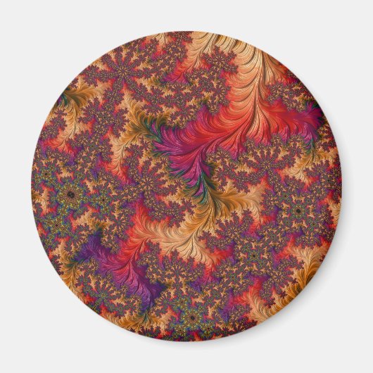 まぶしいフラクタル マグネット (正面)