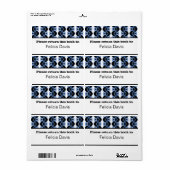 まぶしいレトロ蔵書票ラベル ラベル (フルシート)