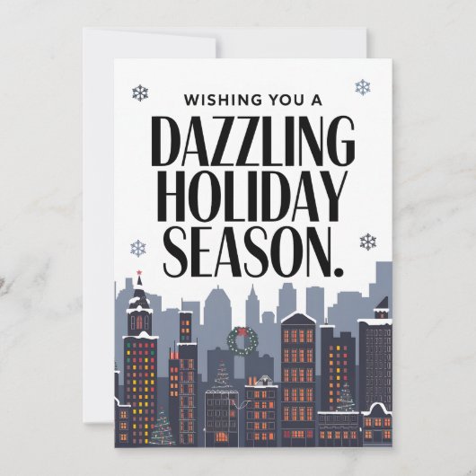 まぶしい休日 – クリスマスカード (正面)