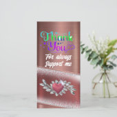 「まぶしい感謝してい」 サンキューカード (スタンド正面)