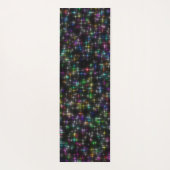まぶしい数々の色の星 ヨガマット (裏面)