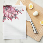 まぶしい蝶 キッチンタオル (四つ折り)