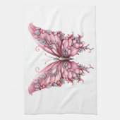 まぶしい蝶 キッチンタオル (縦)