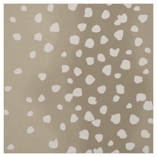 まぶし黒褐色の動物パターン ファブリック (見本)