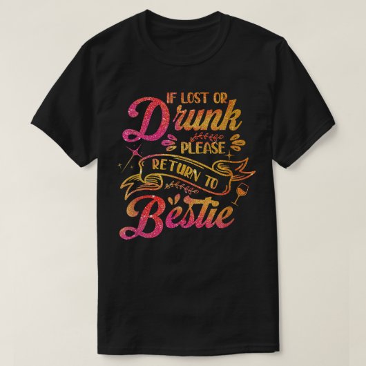 まもした飲失ったはビースティフリに戻って下さい Tシャツ (デザイン正面)