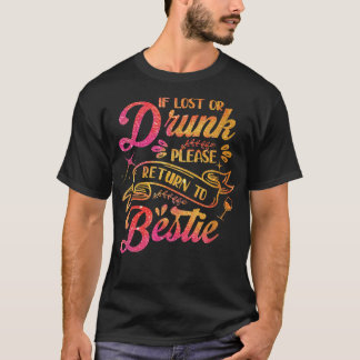 まもした飲失ったはビースティフリに戻って下さい Tシャツ
