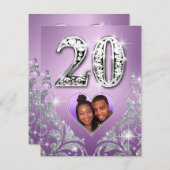 まりテーブルカードNo. 20 招待状 (正面/裏面)