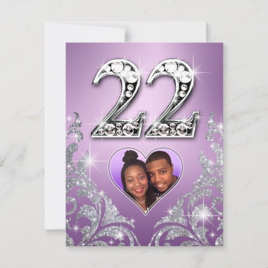 まりテーブルカードNo. 22 招待状 (正面)