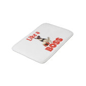 まるでドイツの羊飼いボスのように バスマット (アングル)