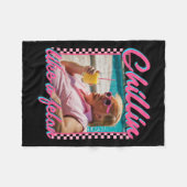 まるでフェロンのトランプのシャツの共和党のトランプ20おもしろいのような フリースブランケット (正面(横))