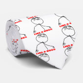 まるでボスミーム顔 ネクタイ (ロール)