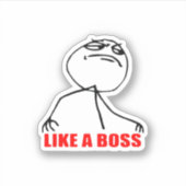 まるでボスミーム シール (正面)