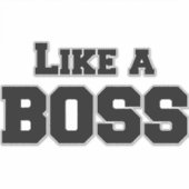 まるでボス シール (正面)