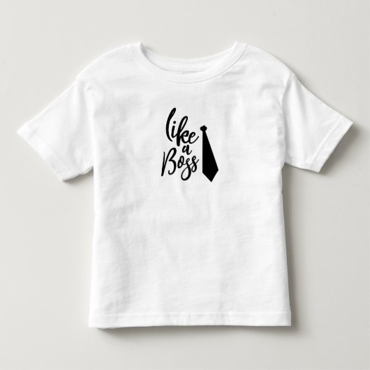 まるでボス トドラーTシャツ (正面)