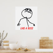 まるでボス ポスター (キッチン)