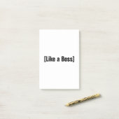 まるでボス ポストイット (デスク上)