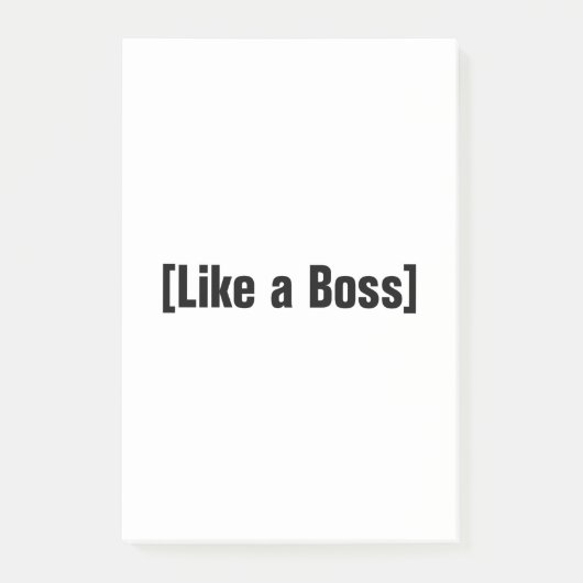 まるでボス ポストイット (正面)