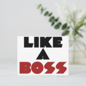 まるでボス ポストカード (スタンド正面)