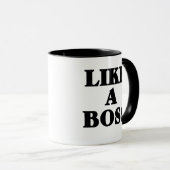 まるでボス マグカップ (正面右)